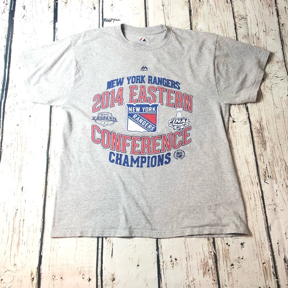 Majestic Other - New York Rangers NHL T-Shirt 2014 Majestic NYC NY Majestic Other - New York Rangers NHL T-Shirt 2014 Majestic NYC NY